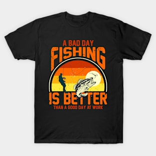 Angler Fishing Fisherman Saying Quote T-Shirt